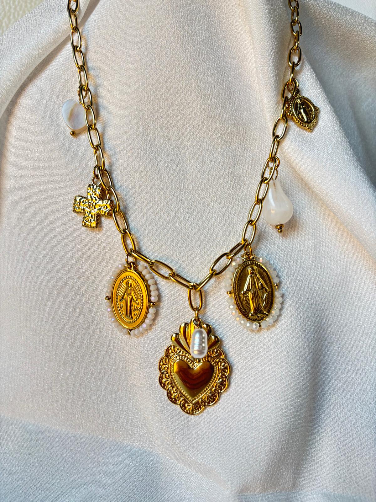 COLLANA CUORE SACRO